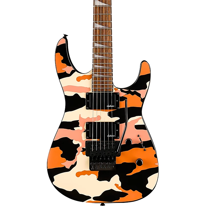 X Series Soloist SLX DX Camo Electric Guitar Butterscotch Camo