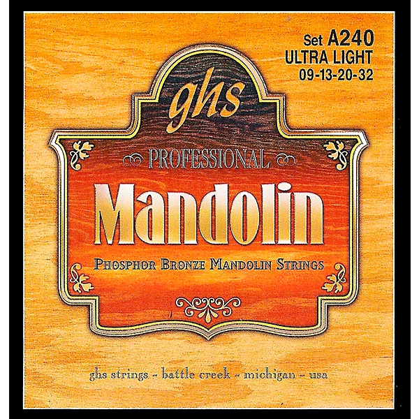 Phosphor Bronze Mandolin Strings Ultra Light