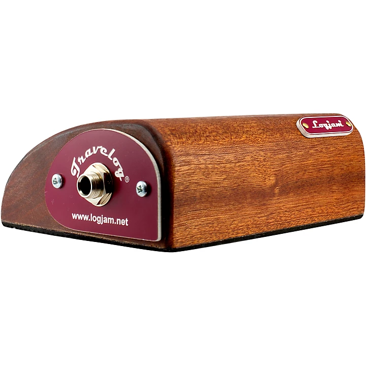 Logjam Bass Drum in a Box Travel Log Stomper