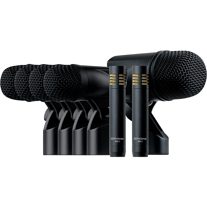 DM 7 7 Piece Drum Microphone Set With Case