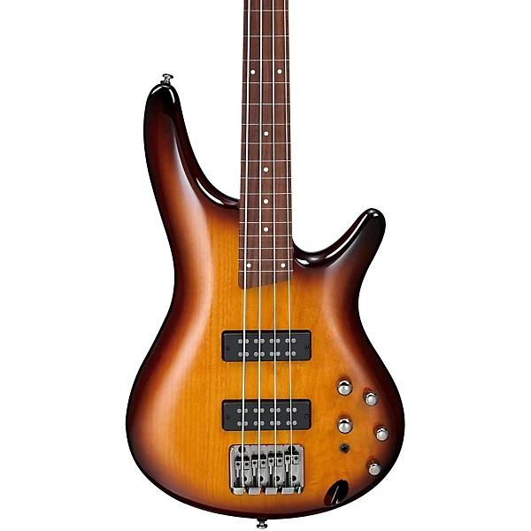 Ibanez SR370EF 4 String Fretless Electric Bass Brown Burst