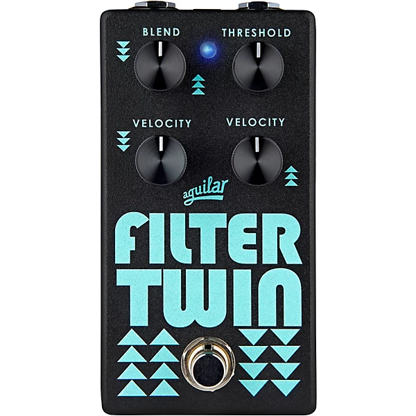 Aguilar Filter Twin Dual Bass Envelope Filter Effects Pedal Black