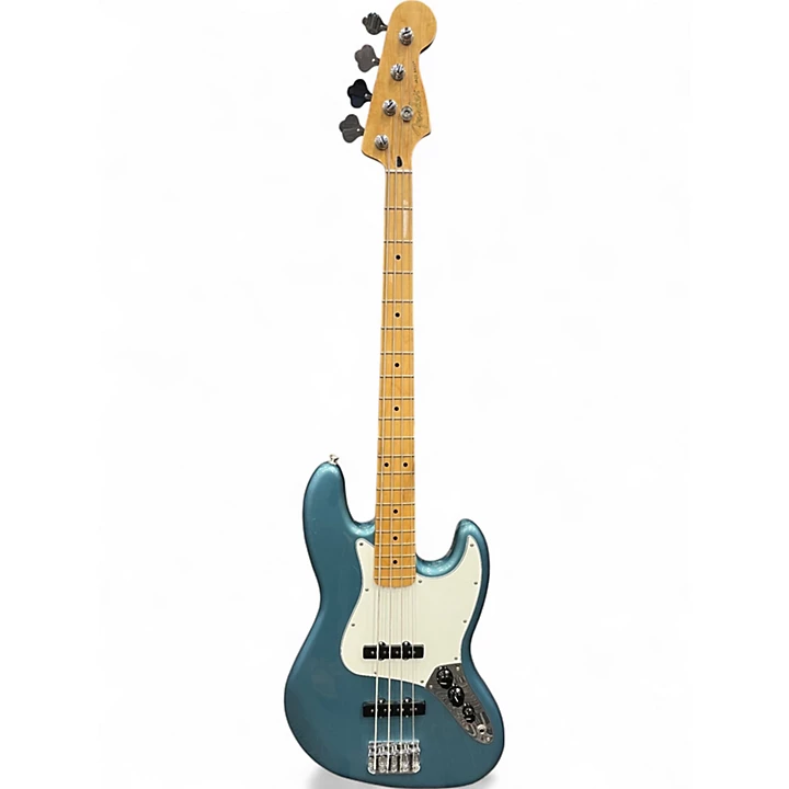 Used Fender Player Jazz Bass Blue Electric Bass Guitar