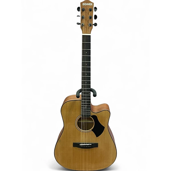 Used Donner DAD110 Natural Acoustic Guitar