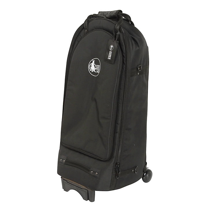 Baritone Horn Wheelie Bag 44 WBFLK Black Ultra Leather