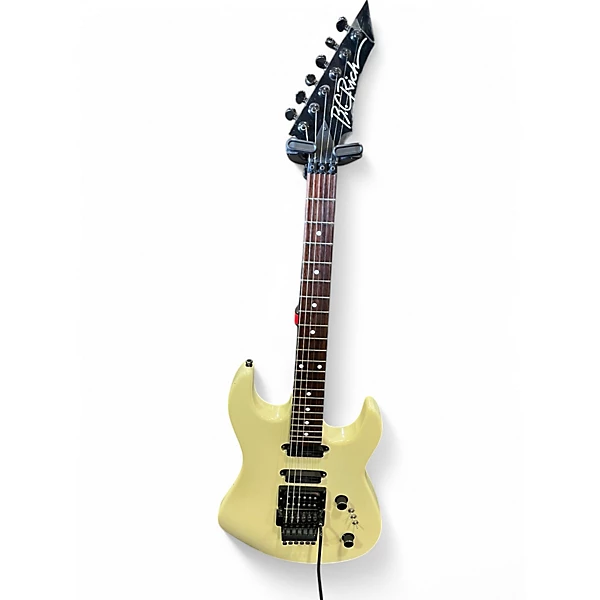 BC Rich Used BC Rich ST3 USA White Solid Body Electric Guitar.gc