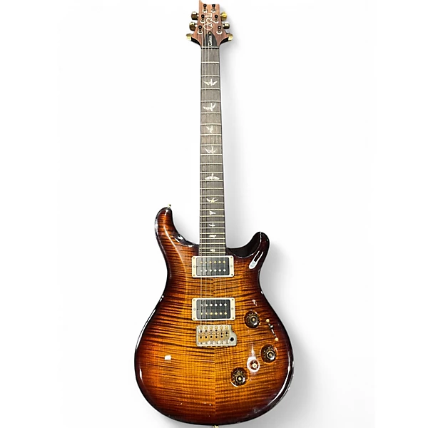 Used PRS Custom 24 10 Top Brown Sunburst Solid Body Electric Guitar