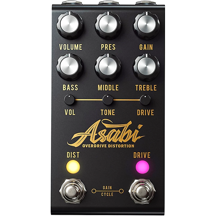 Clearance Jackson Audio ASABI Distortion Effects Pedal Black