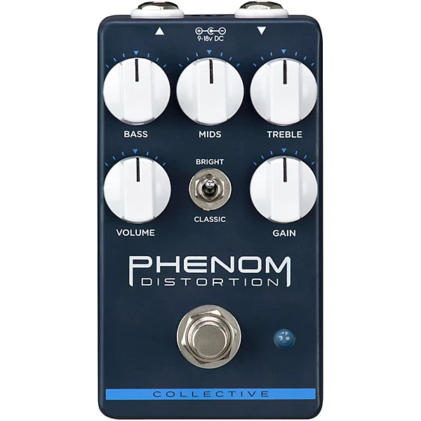 Wampler Phenom Distortion Effects Pedal Grey