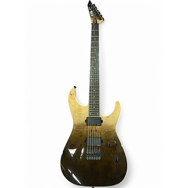 Used ESP LTD M1000HT Black Fade Solid Body Electric Guitar