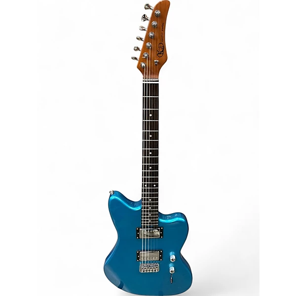 Kgd Used Kgd J MASTER Blue Solid Body Electric Guitar.gc