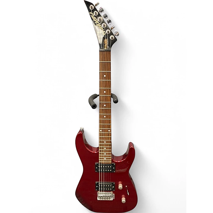 Used Jackson DINKY Metallic Red Solid Body Electric Guitar