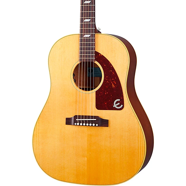 USA Texan Hollowbody Acoustic Electric Guitar Antique Natural