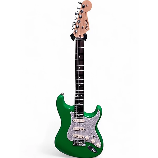 Used Fender Mod Shop Stratocaster Green Solid Body Electric Guitar