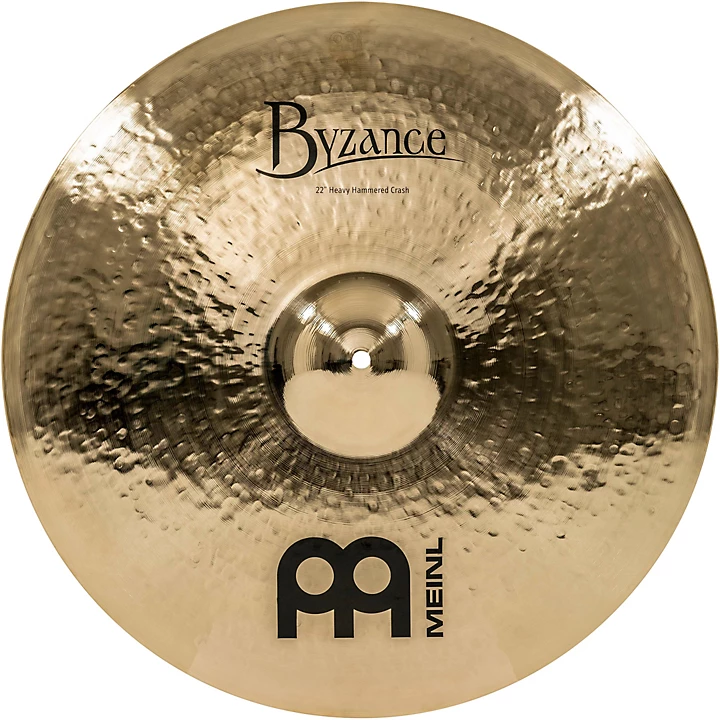 MEINL Byzance Brilliant Heavy Hammered Crash Cymbal 22 in.