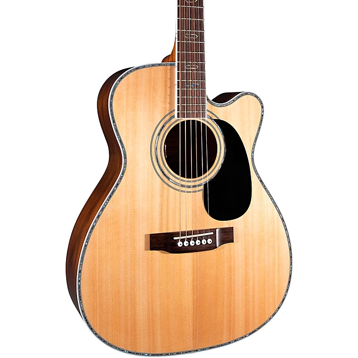 BR 73CE Contemporary Series Cutaway 000 Acoustic Electric Guitar Natural