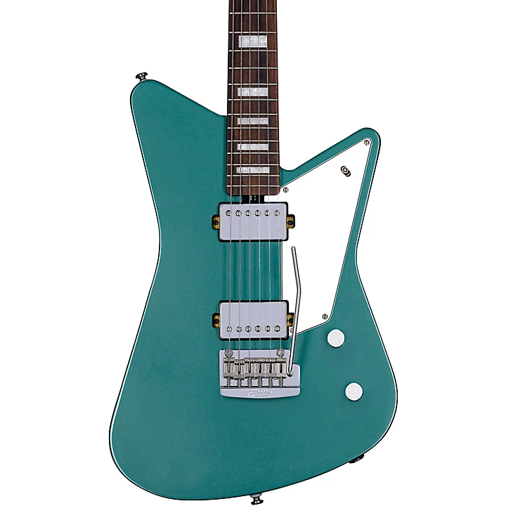Sterling by Music Man Mariposa Electric Guitar Dorado Green