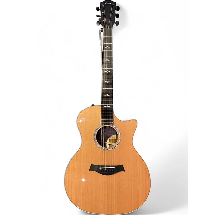 Used Taylor 414CE Antique Natural Acoustic Electric Guitar