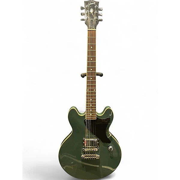 Used Gibson ES 339 Mod Shop Sage Green Metallic Solid Body Electric Guitar