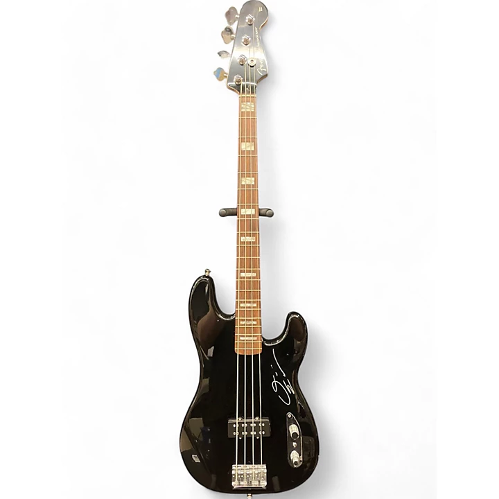 Used Fender Big Block Precision Bass Black Electric Bass Guitar