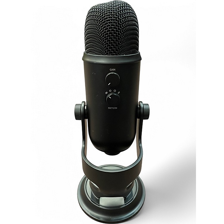 Blue Used Blue Yeti BLACKOUT USB Microphone