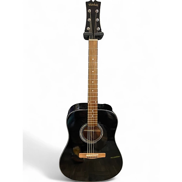 Used Mitchell D120 Black Acoustic Guitar