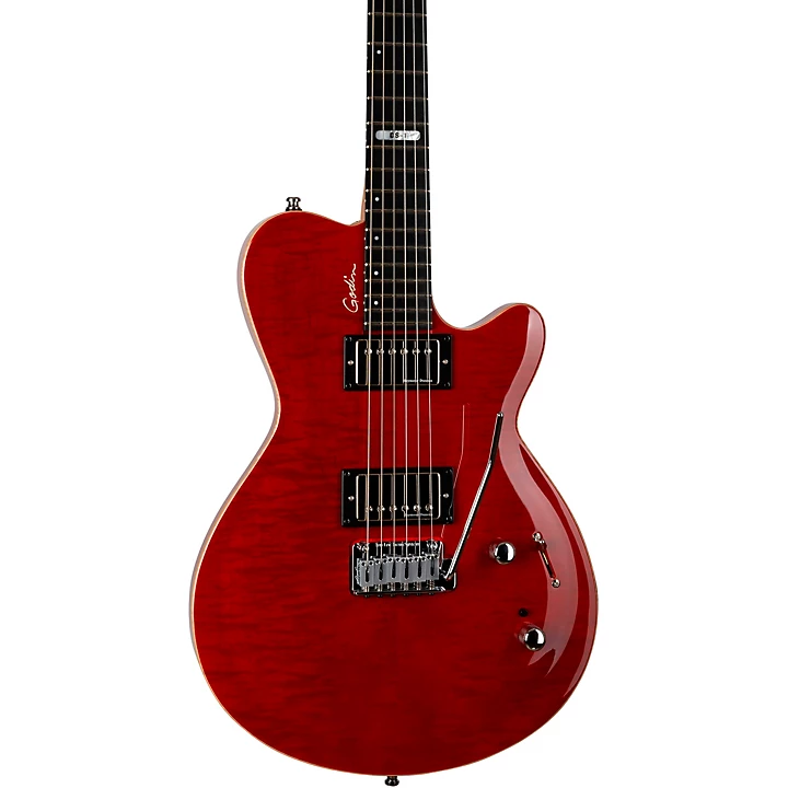 DS 1 Daryl Stuermer Signature Electric Guitar Black Trans Red