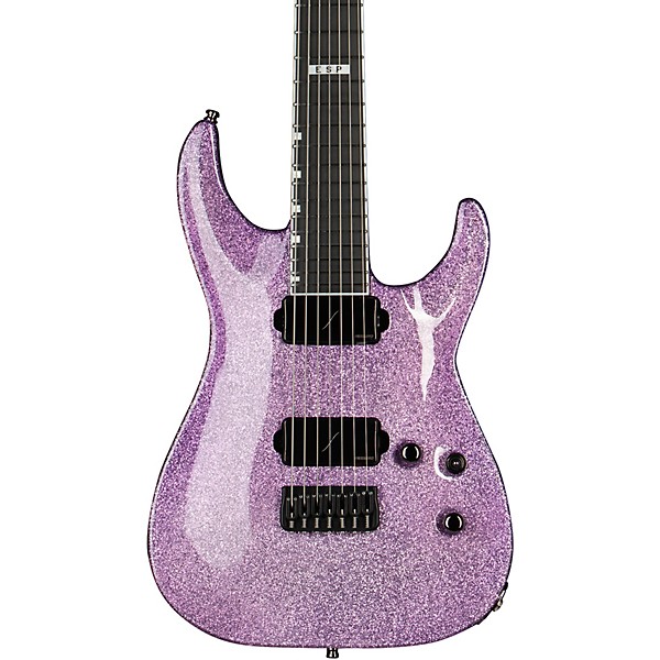 E II Horizon NT 7B Baritone Electric Guitar Purple