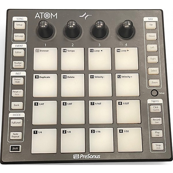 PreSonus Used PreSonus ATOM MIDI Controller
