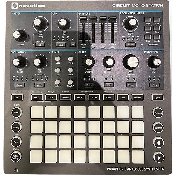 Novation Used Novation Circuit Mono Station Synthesizer