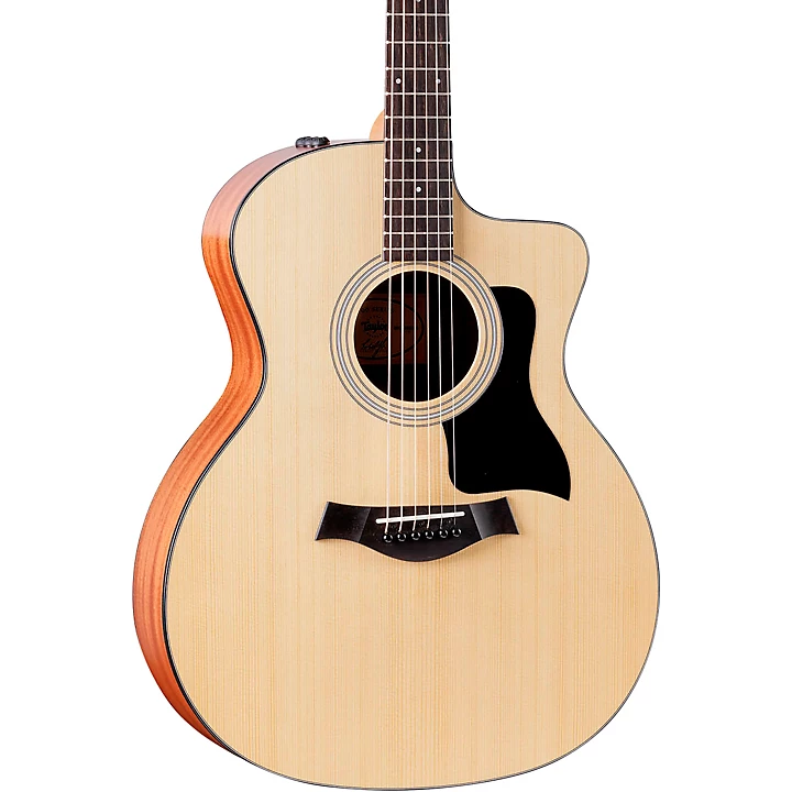 Taylor 114ce Sapele Grand Auditorium Acoustic Electric Guitar Natural