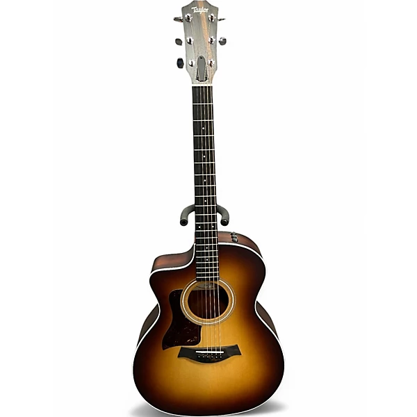 Used Taylor 214ce K SB Brown Sunburst Acoustic Electric Guitar