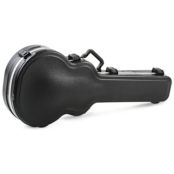 SKB 20 Deluxe Jumbo Acoustic Archtop Electric Guitar Case Black