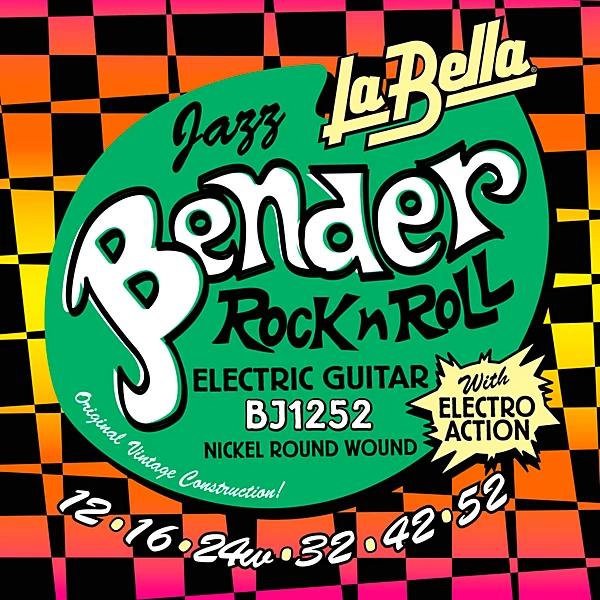 BJ1252 Jazz Bender Electric Guitar Strings With Wound 3rd