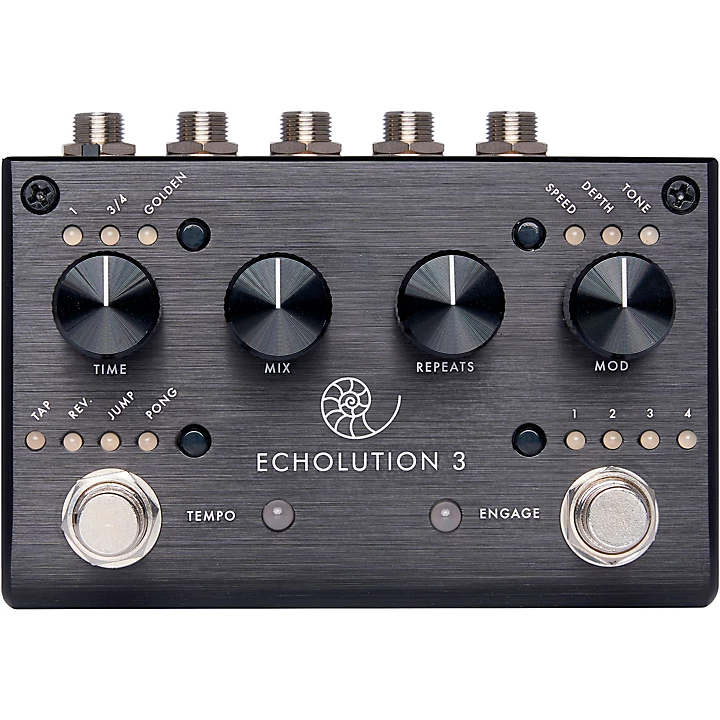Echolution 3 Delay Effects Pedal Black