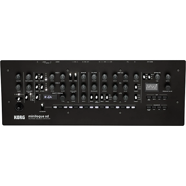 minilogue xd module Keyboard Voice Expander and Desktop Synth Black