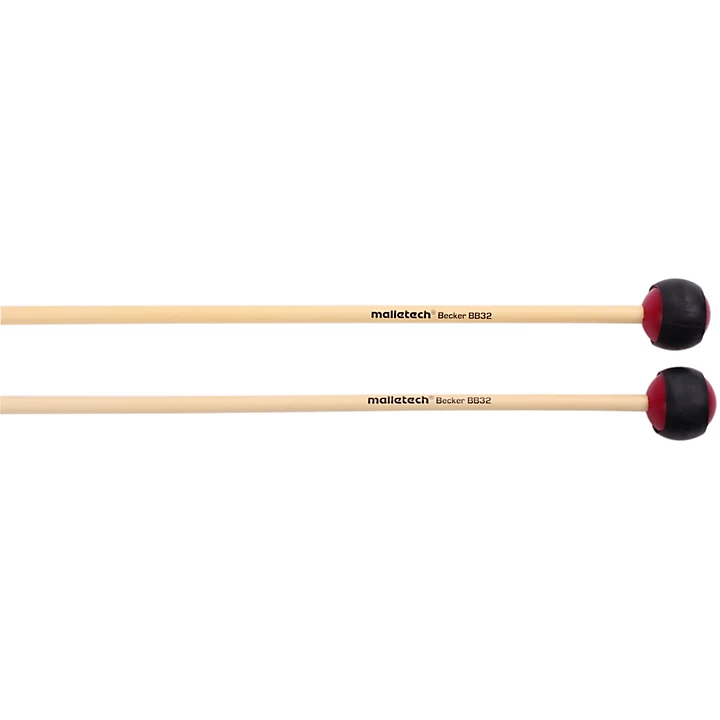 Becker Xylophone Mallet 2 Tone Maroon