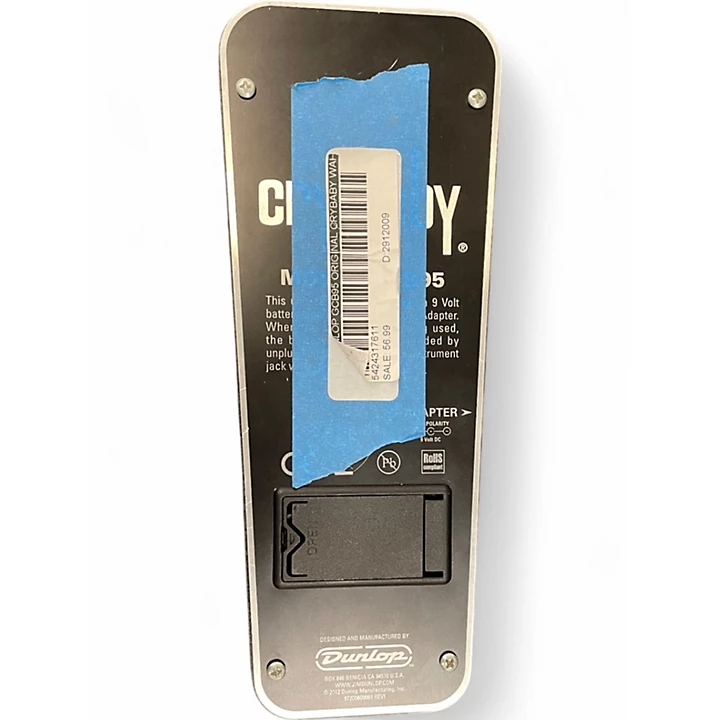 Dunlop Used Dunlop GCB95 Original Crybaby Wah Effect Pedal