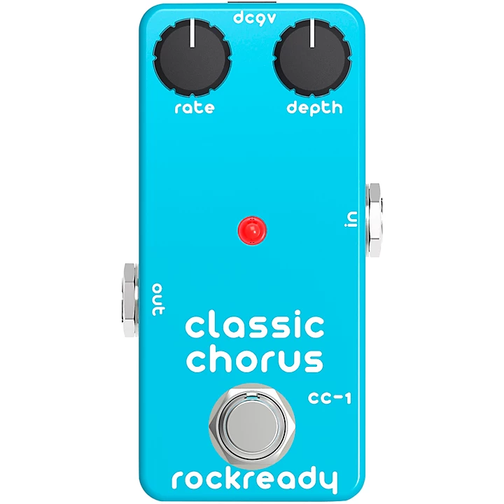 Classic Chorus Mini Guitar Effect Pedal Sky Blue