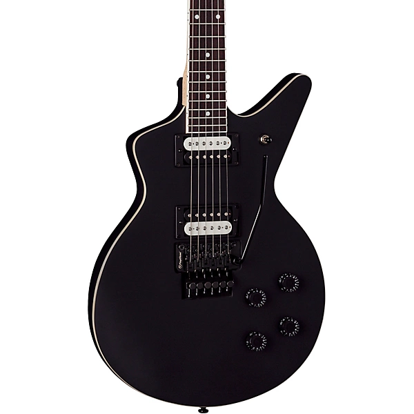 CadiX with Floyd Electric Guitar Black Satin