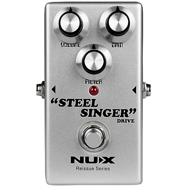 Reissue Series Steel Singer Drive Effects Pedal Silver