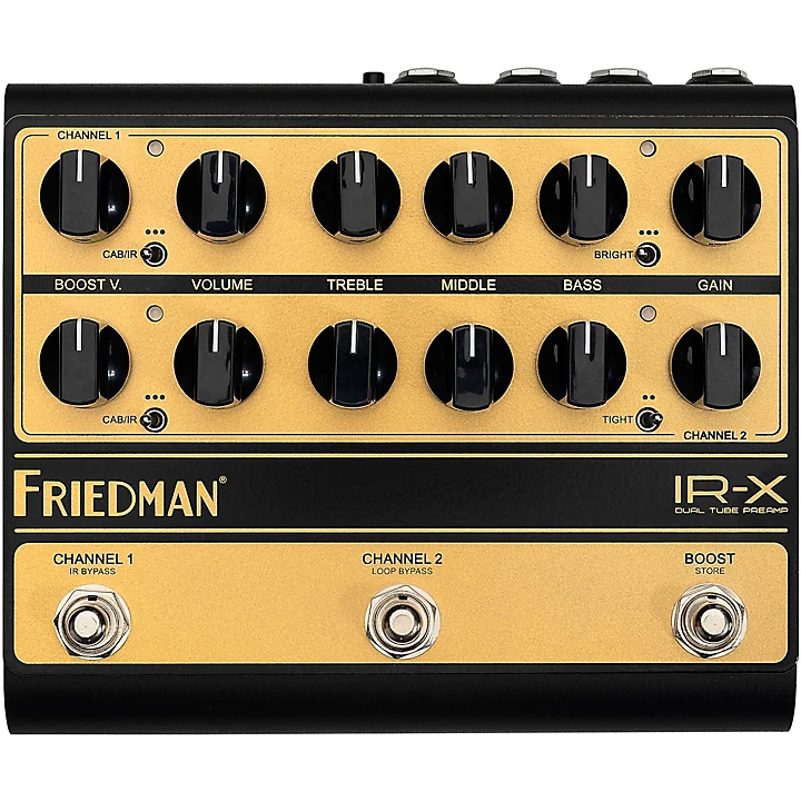 Friedman IR X Dual Tube Preamp DIIR Dual Channel