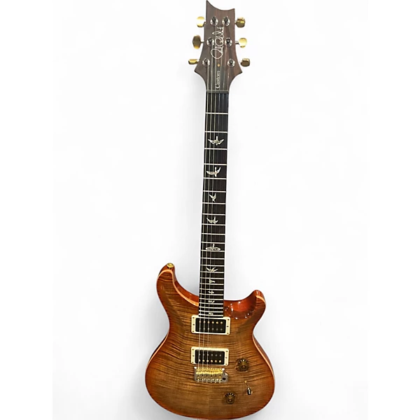 Used PRS Custom 24 10 Top Autumn Sky Solid Body Electric Guitar