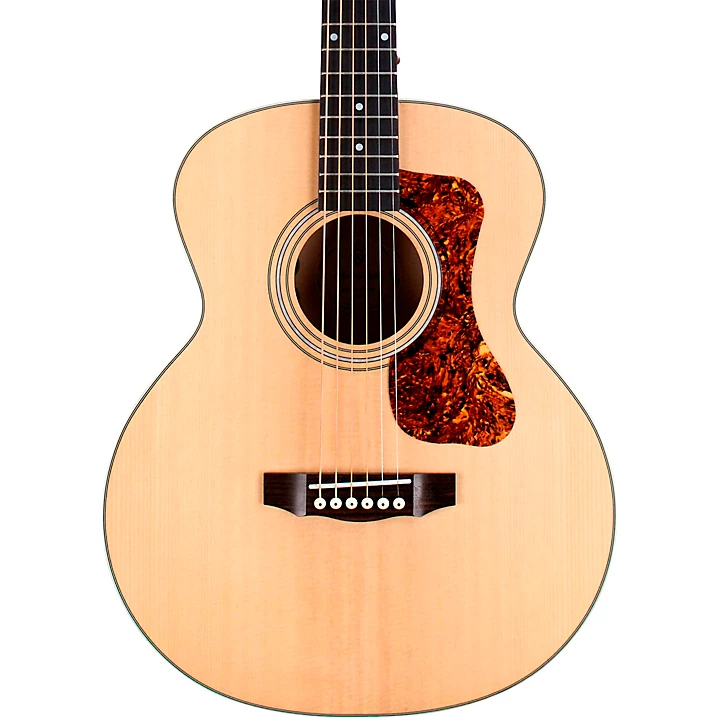 Guild Jumbo Junior Flamed Maple Acoustic Electric Guitar Natural