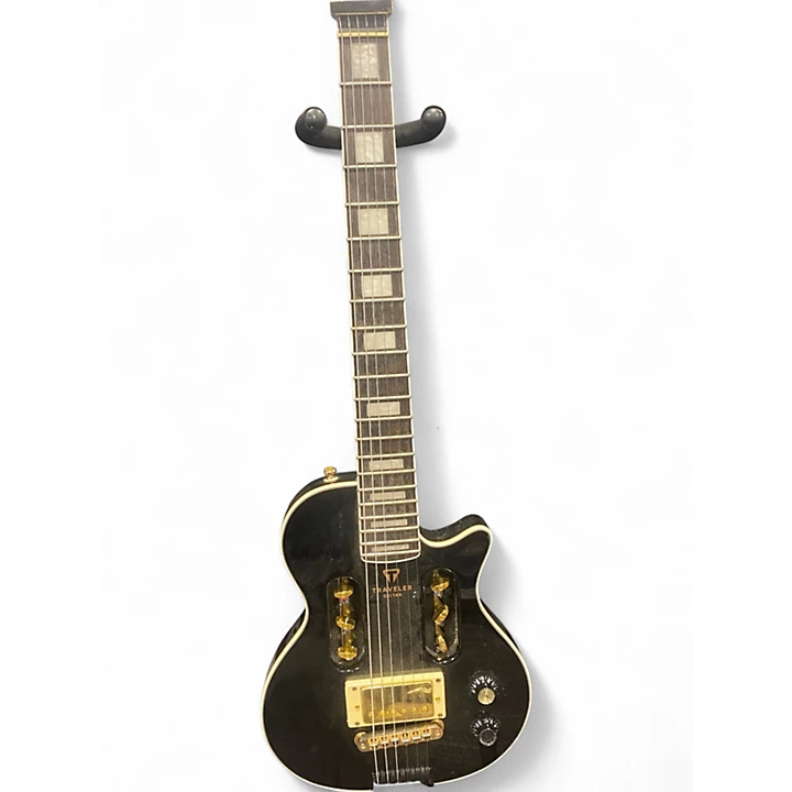 Used Traveler Guitar EG1 Custom Black Electric Guitar
