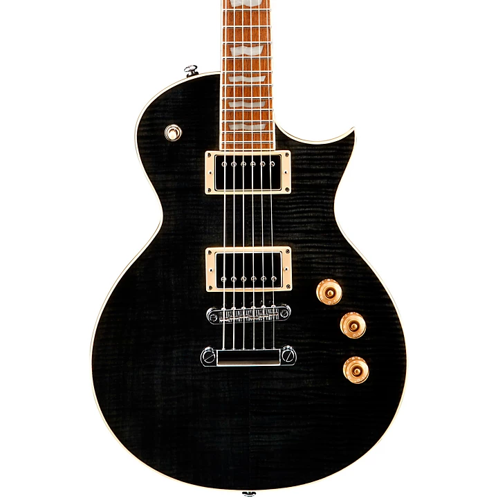 ESP LTD EC 256FM Electric Guitar See Thru Black
