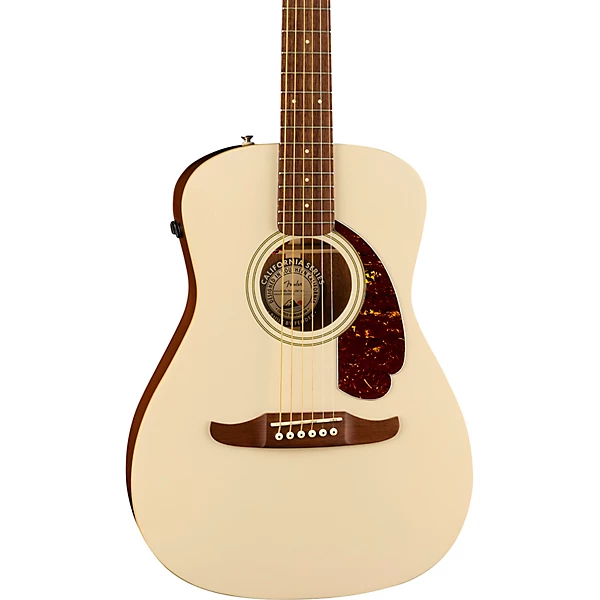 Malibu Player Acoustic Electric Guitar Olympic White