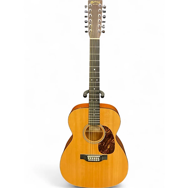 Used 2005 Martin J1216GT Natural 12 String Acoustic Guitar