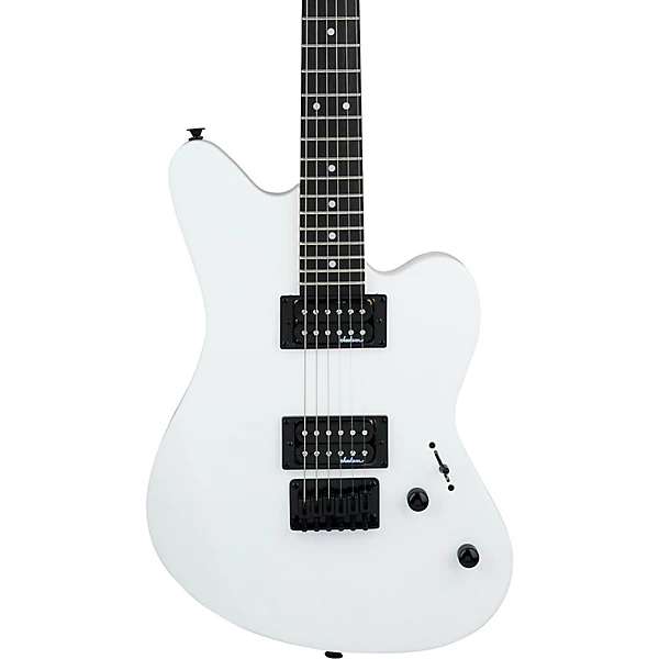 JS Series JS22 Surfcaster Electric Guitar Snow White