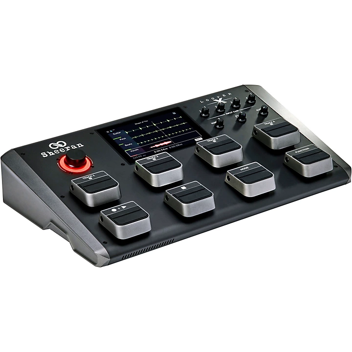 Sheeran Looper Looper X Multi Track Looper Workstation Black